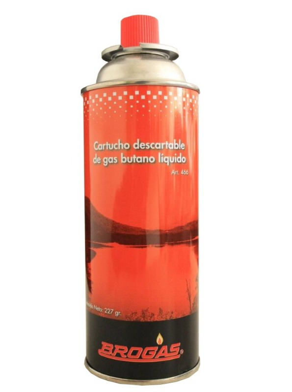 CARTUCHO DE GAS DESCARTABLE 227grs.