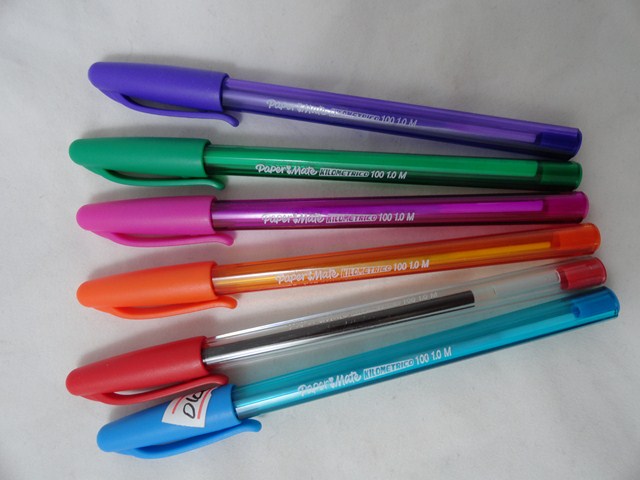 BOLIGRAFO 1mm. KILOMETRICO 100C COLOR