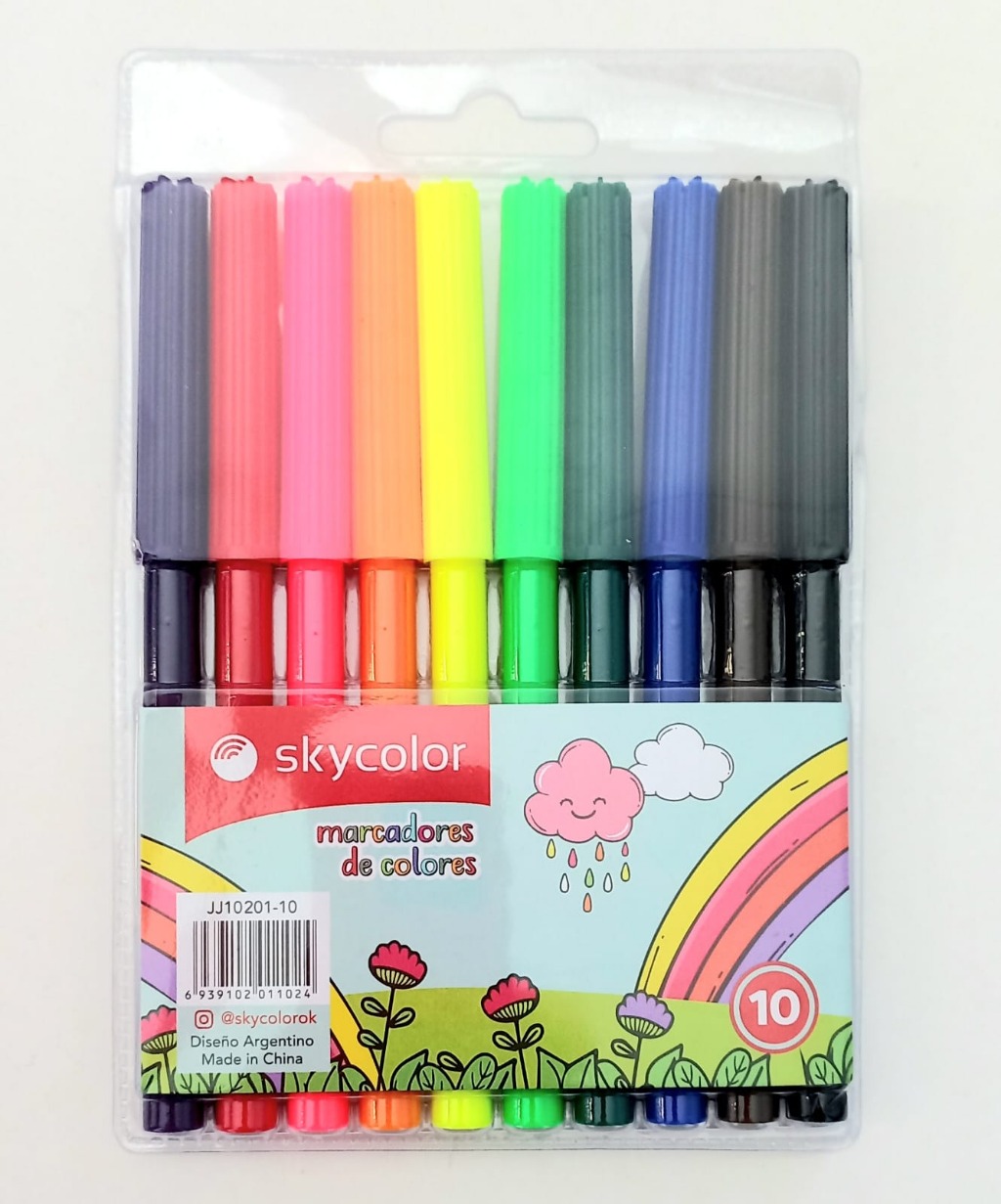 MARC.x10u.FINO SURTIDO COLOR SKYCOLOR