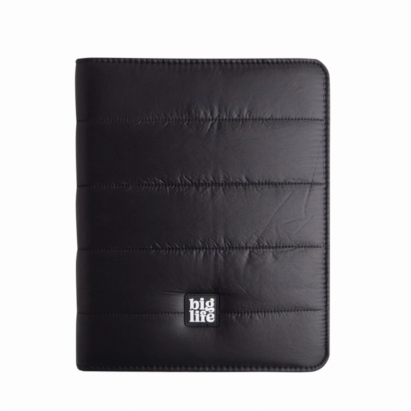 AG.N*8 DIARIA ANILLADA PLANNER PUFFER NEGRA
