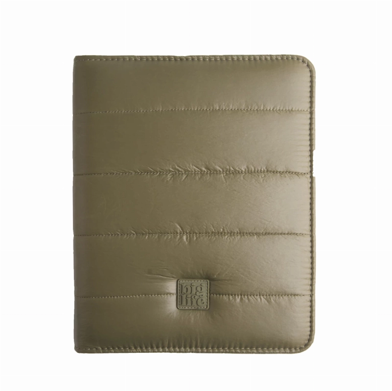 AG.N*8 DIARIA C/CIERRE PLANNER PUFFER VERDE