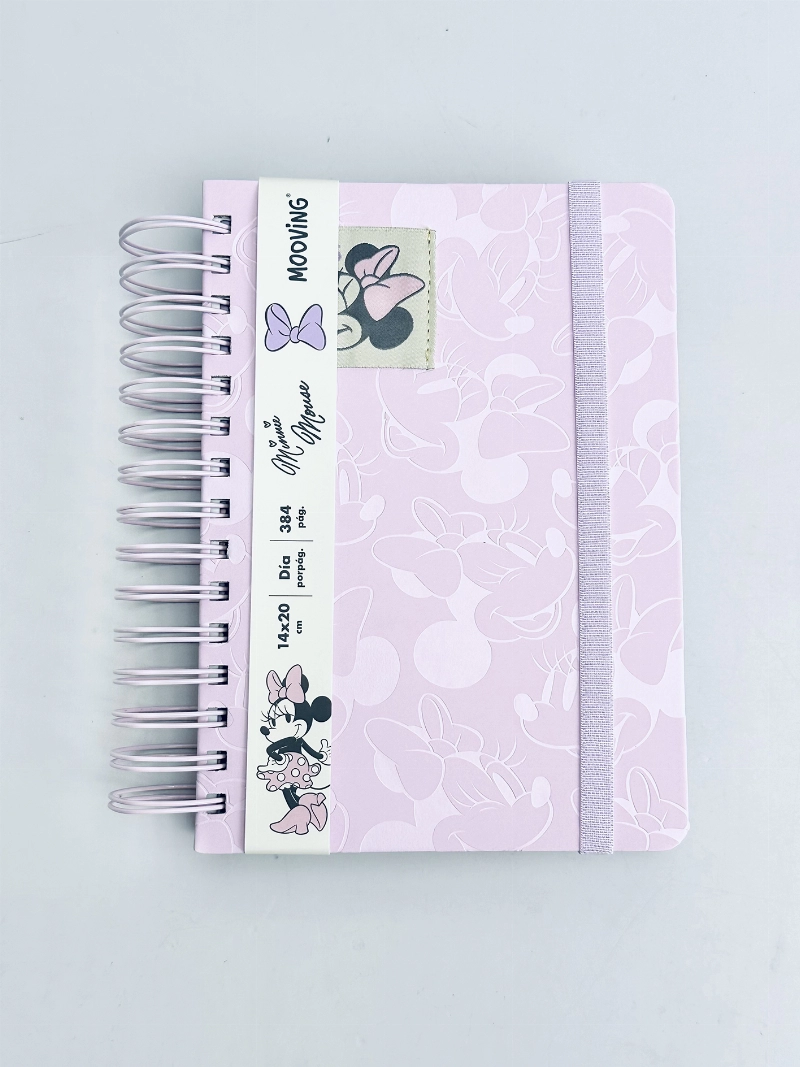 AG.N*7 DIARIA C/ESP.14x20 MINNIE MOUSE
