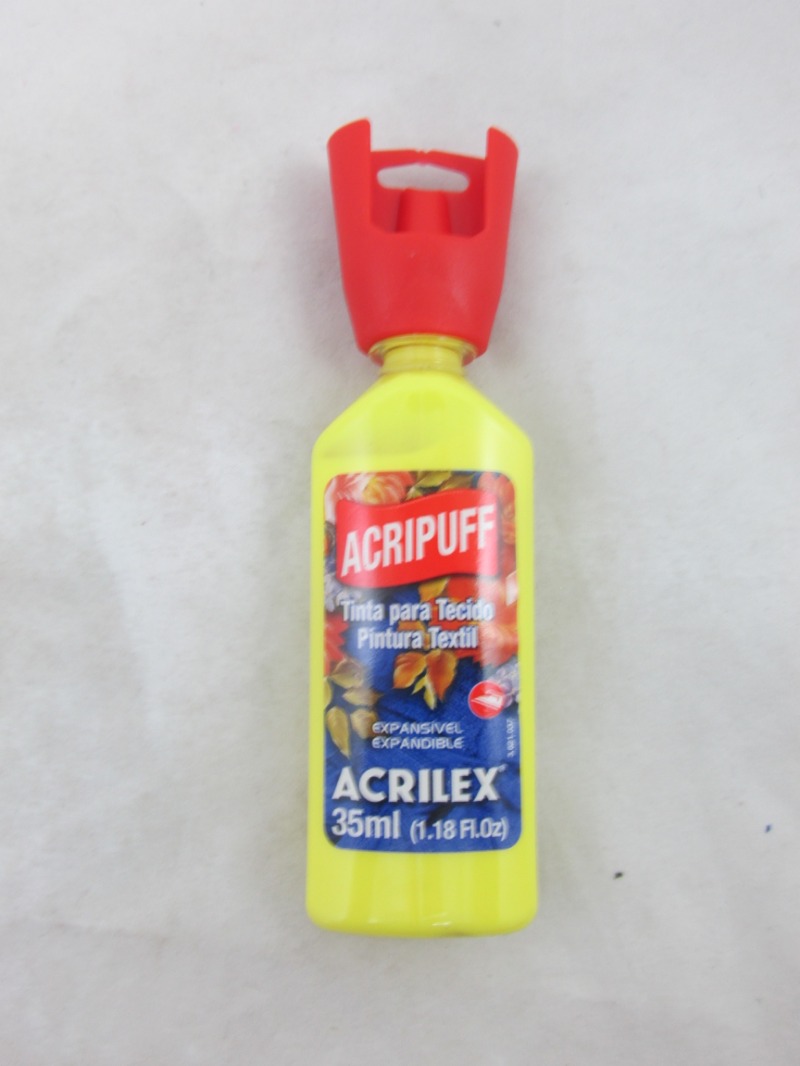 PINTURA TEXTIL PUFF AM.LIMON 35ml.