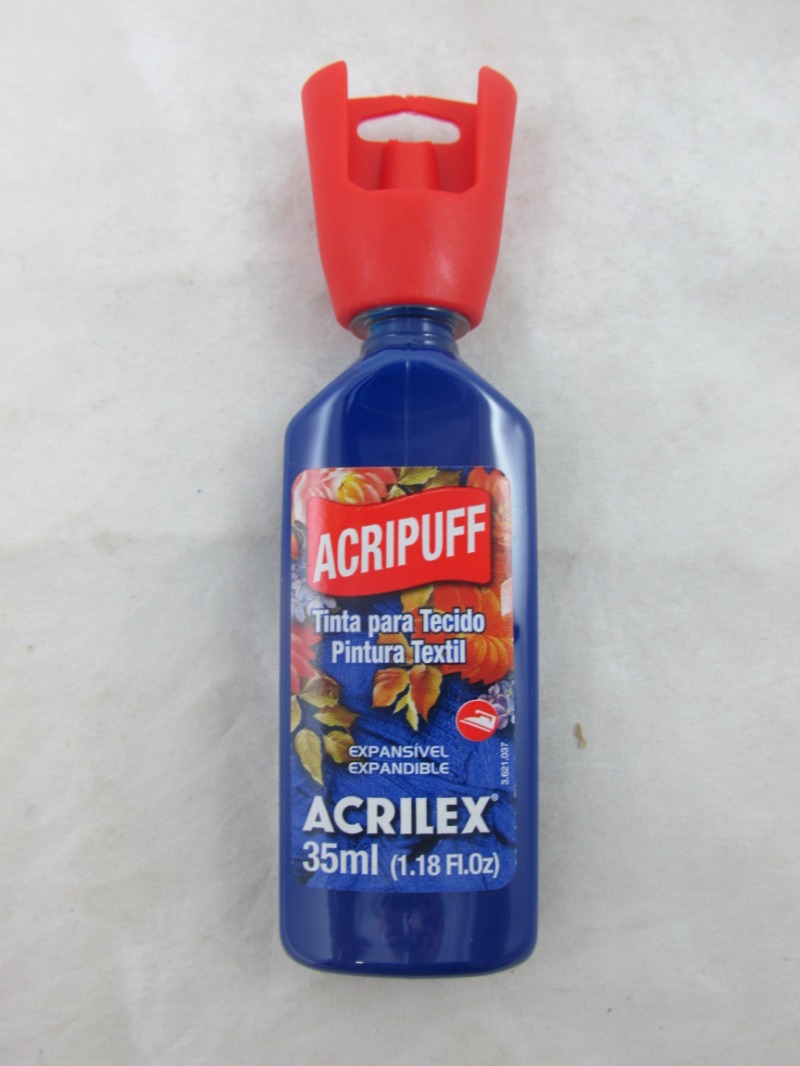 PINTURA TEXTIL PUFF AZ.TURQUESA 35ml.