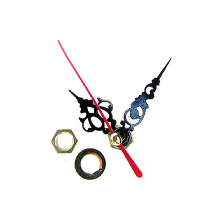 AGUJAS PLASTICA 7cm. P/RELOJ 