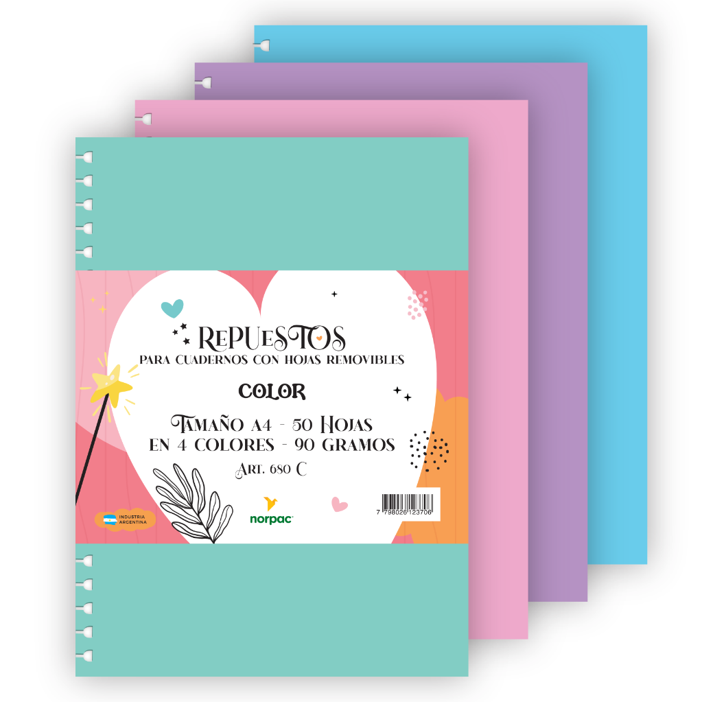 REP.A4 x50HL. COLOR P/CUAD.INTELIGENTE 