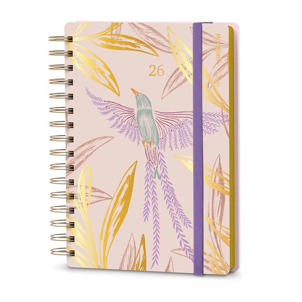 AG.N*6 DIARIA C/ESP.10x15 BOHO MOOVING