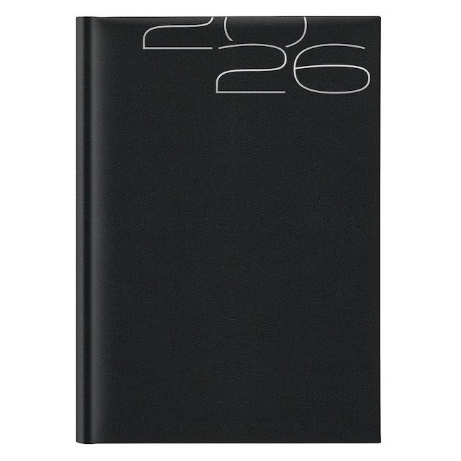 AG.N°7 DÍARIA ENCUAD.14x21 POSITANO NEGRO