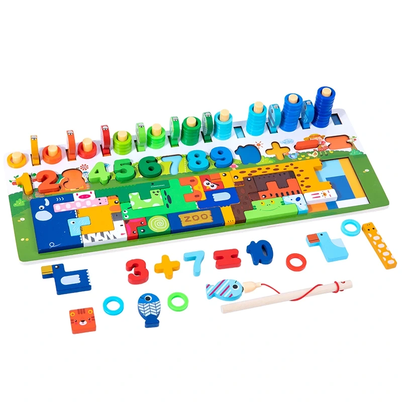 JUEGO MADERA ABACO-ENCASTRE