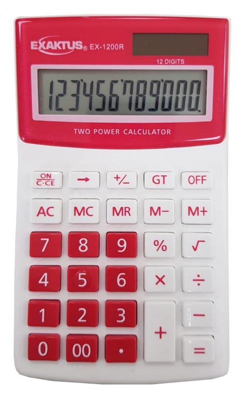CALC.MEDIANA 12dig. EX-1200R EXAKTUS