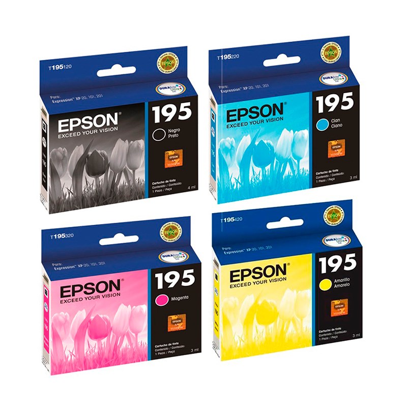 EPSON CART  CYAN 195  XP20/101/201