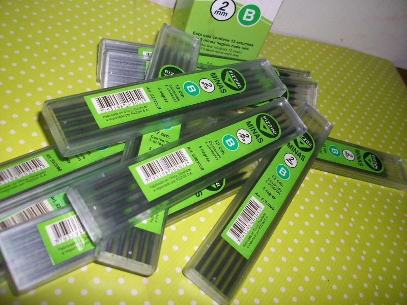 MINAS 2mm. x 6u.*B* PIZZINI