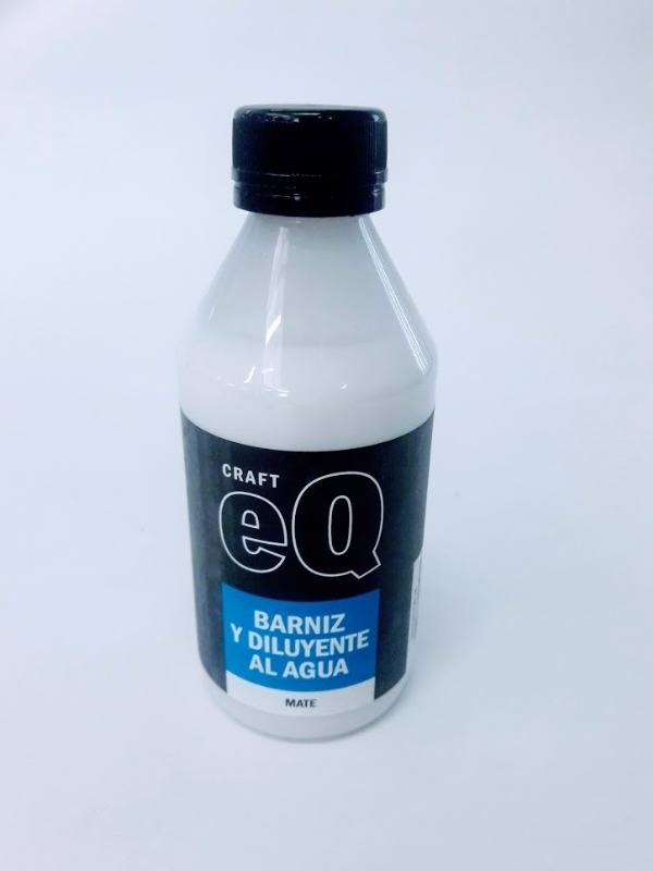 BARNIZ ACR.AL AGUA MATE 250cc.EQ ARTE