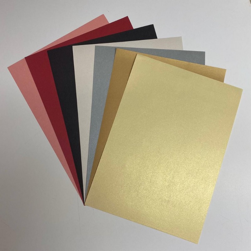 PAPEL A4 120grs.x100hjs.METAL.ORO/PLATA