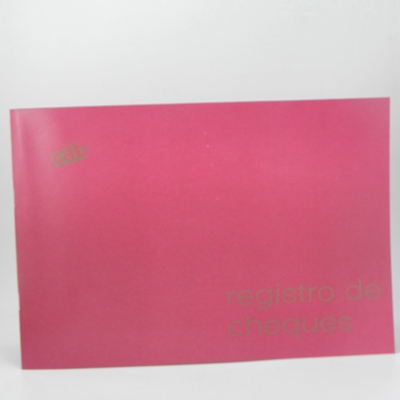 LIBRO REG.CHEQUES 33x22cm.48pag.T/FLEX.RAB