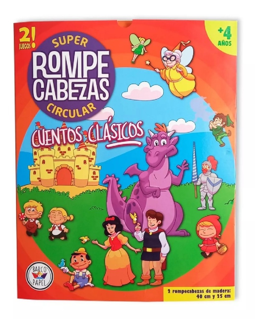 SUPER ROMPERCABEZAS CTOS CLASICOS x2u.