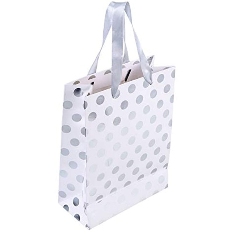 BOLSA REG.C/MJA.22x30x10cm.LUNAR PLATA
