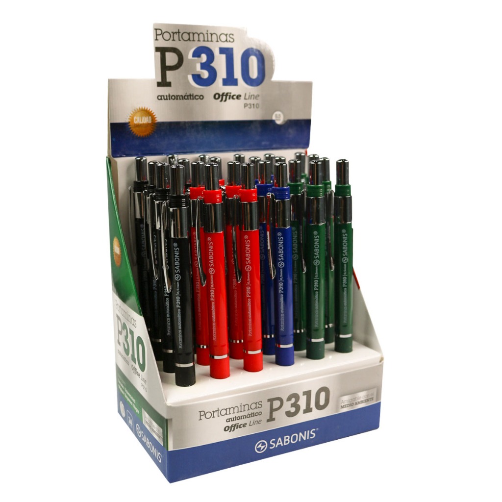 PORTAMINA 0.5mm.P310 RETRACTIL SABONIS
