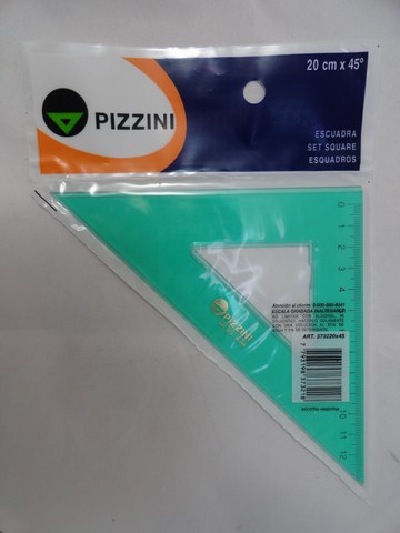 ESCUADRA 20cm.45* ESTUDIO PIZZINI