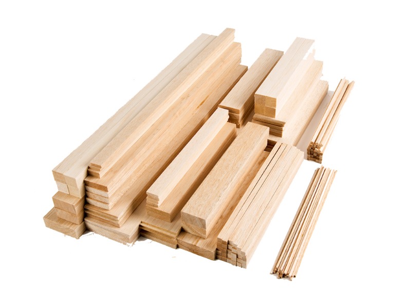 BALSA VARILLA 4x10mm.