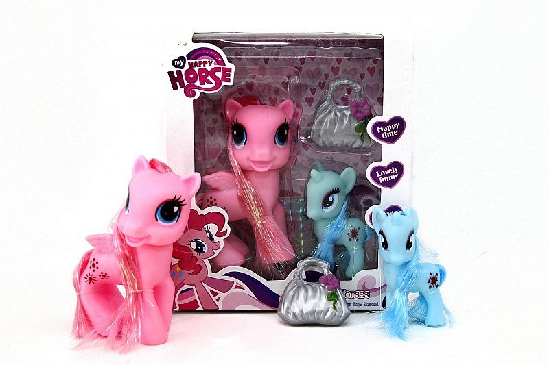 SET DE PONYS x2u. + ACCESORIO 18-2