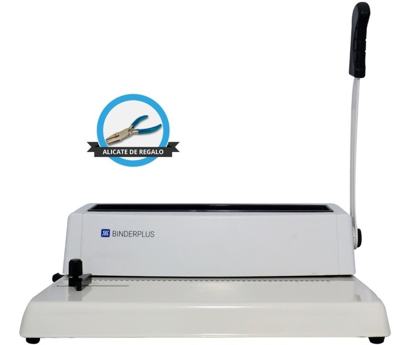 ENCUADERNADORA PERSONAL A4 300mm. CAP.12hjs.(75grs.) BINDER