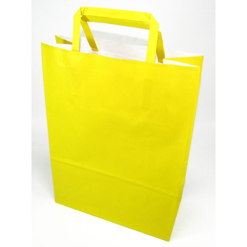 BOLSA REG.C/MJA.31x33x11cm.A.AMARILLO