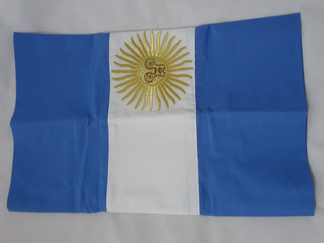 BANDERA CEREMONIA JARDIN