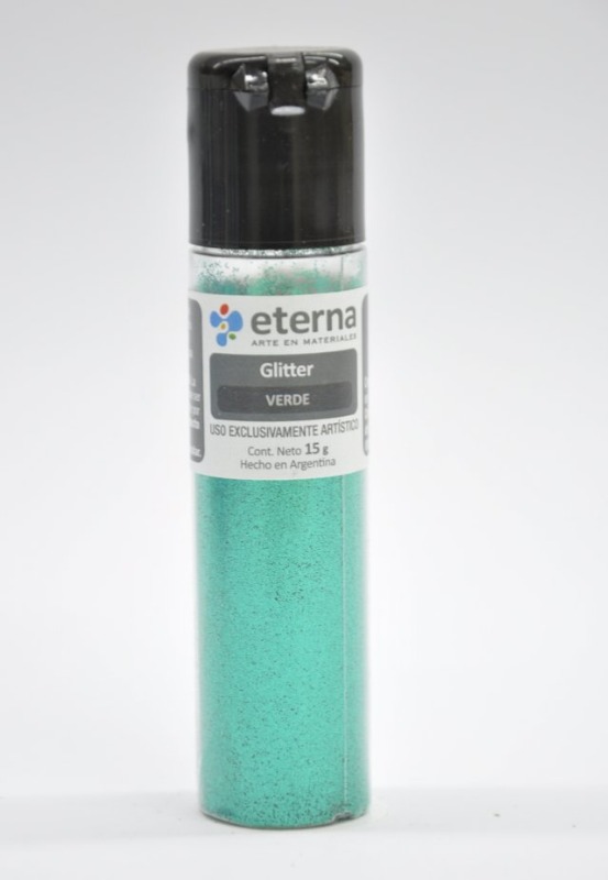 GLITTER VERDE 15grs.ETERNA