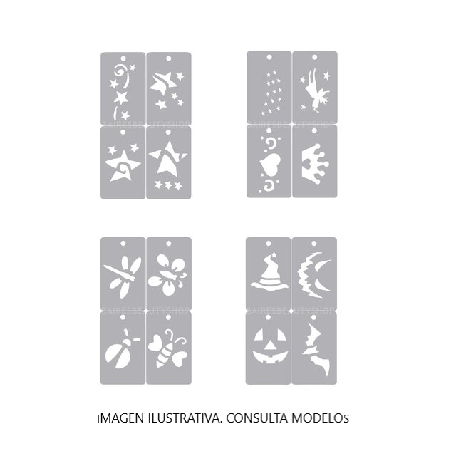 STENCIL 4 EN 1 CREATIVA