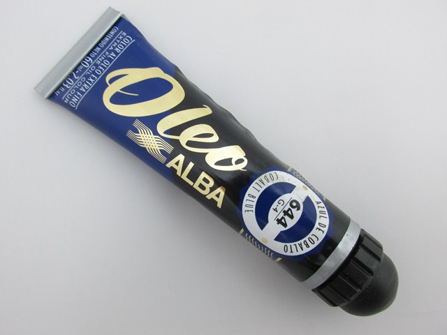 OLEO 60cc.AZUL DE COBALTO ALBA