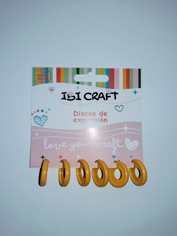 ANILLOS DE EXPANSION 24mm.x6u. AMARILLO