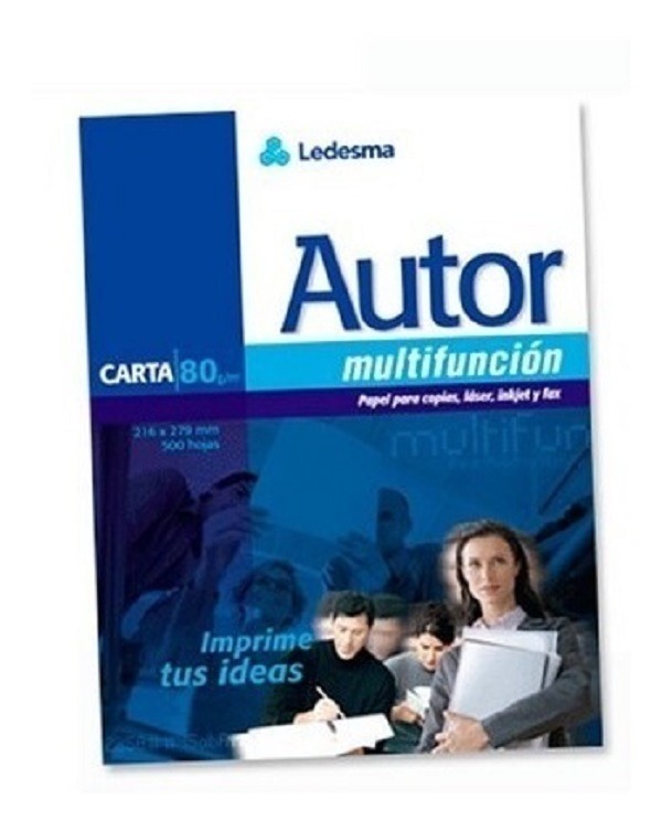 AUTOR*RESMA LETTER 80grs. 21.6x27.9