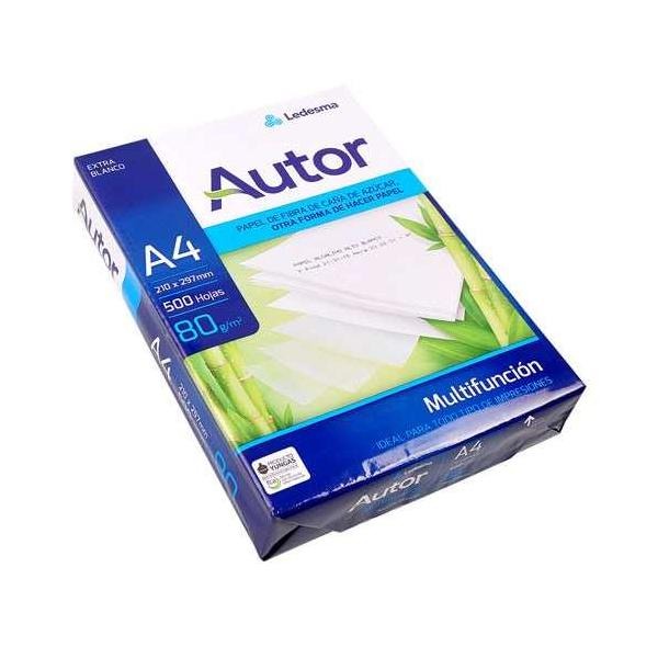 AUTOR*RESMA A4 80grs. 21x29.7
