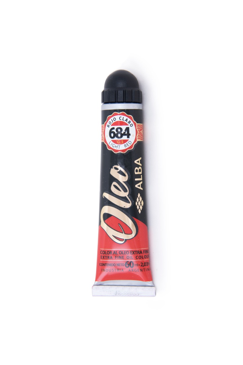 OLEO 60cc.ROJO CLARO ALBA
