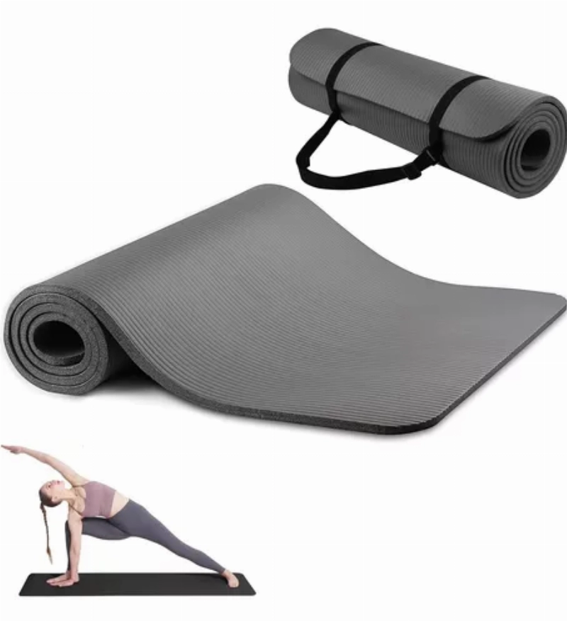 MAT YOGA 10mm.ANTIDESLIZANTE+CORREA
