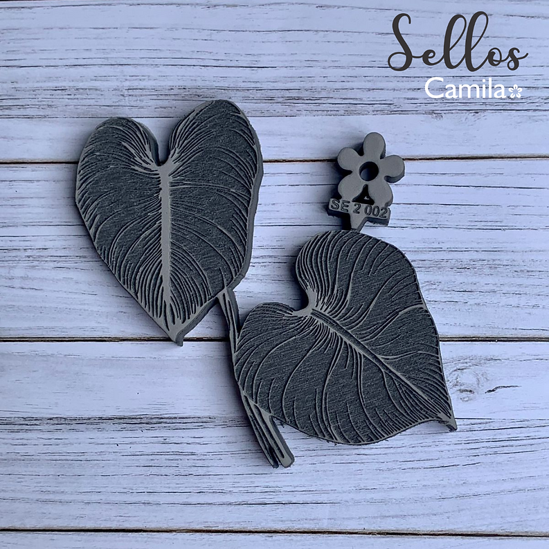SELLO DECORATIVO HOJAS