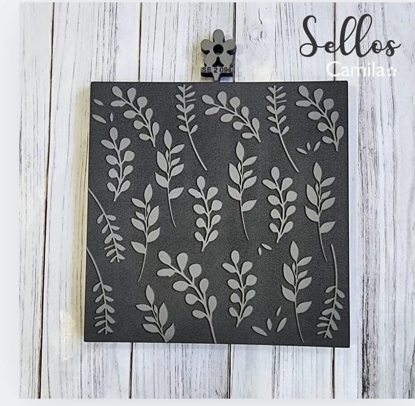 SELLO DECORATIVO MOSAICO RAMITAS