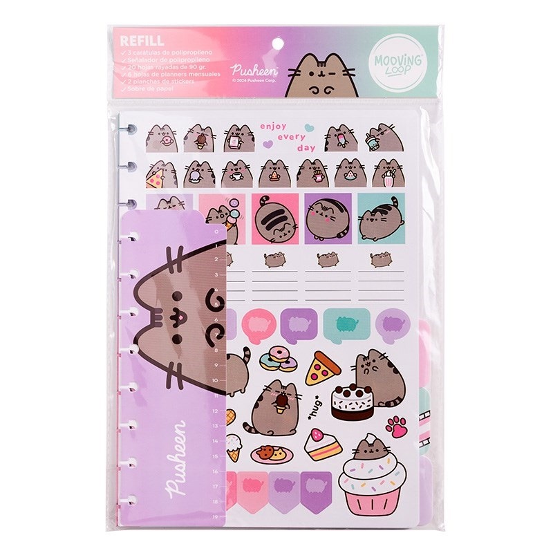 REP. A4 P/CUAD.INTEL. CON ACCESORIOS PUSHEEN