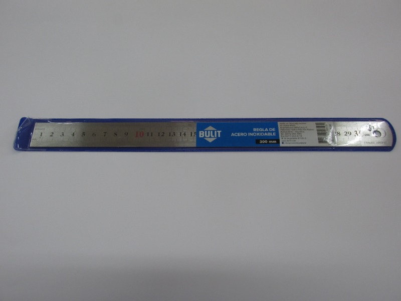 REGLA ACERO INOX. 30cm. SUPRABOND