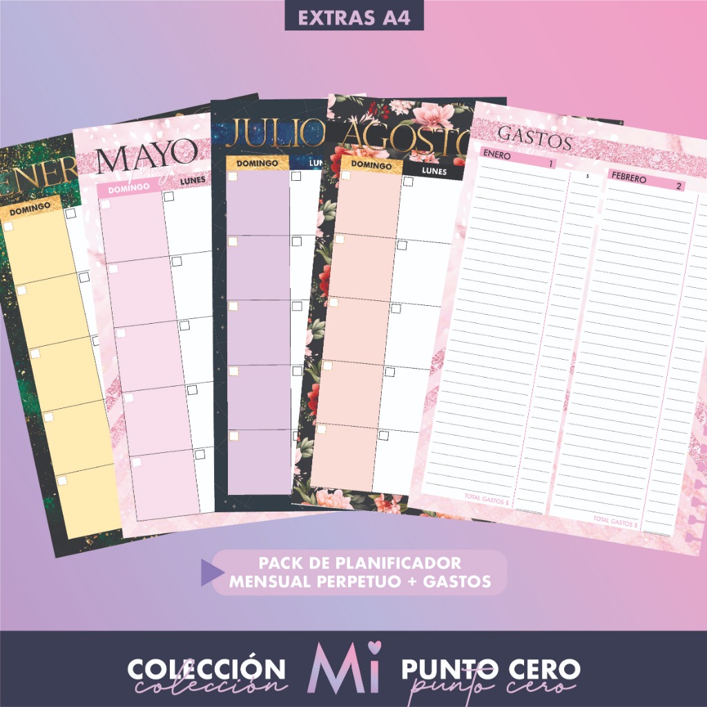PLANIF. A4 x12 MESES P/CUAD.INTELIGENTE  
