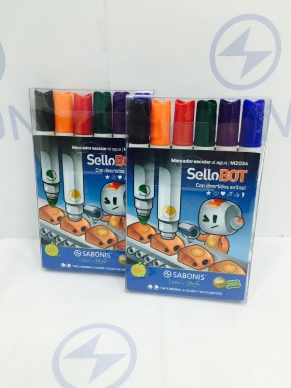 MARC. AL AGUA C/SELLOS X 6u SABONIS M2034