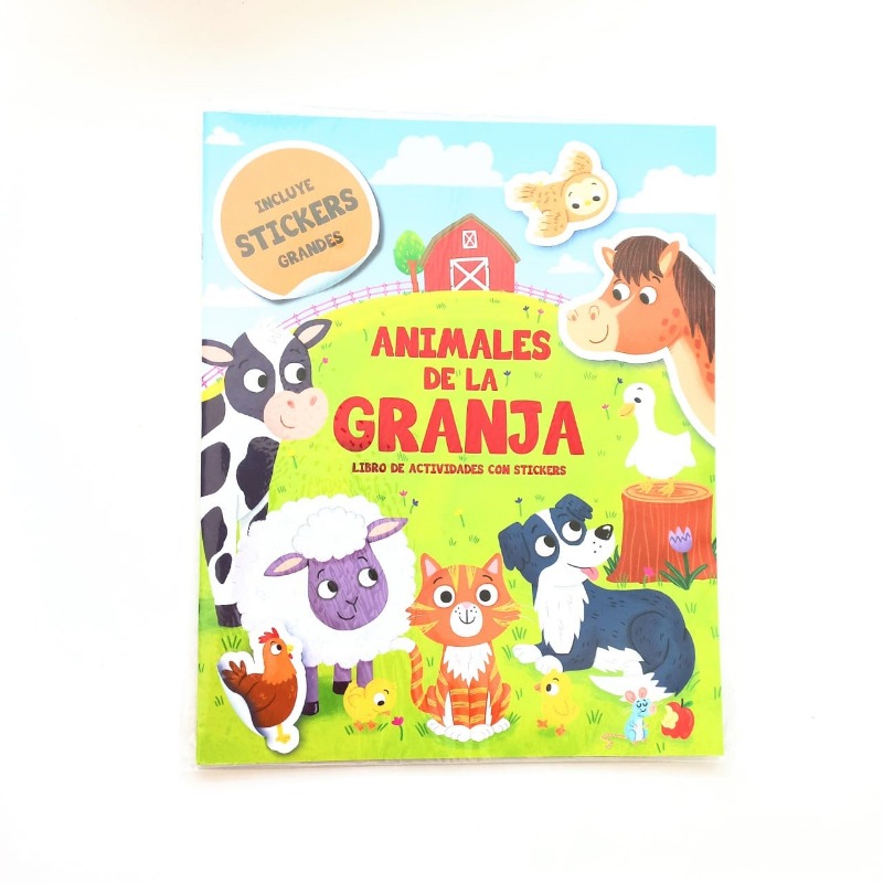 COL.ANIMALES C/STICKERS: DE LA GRANJA