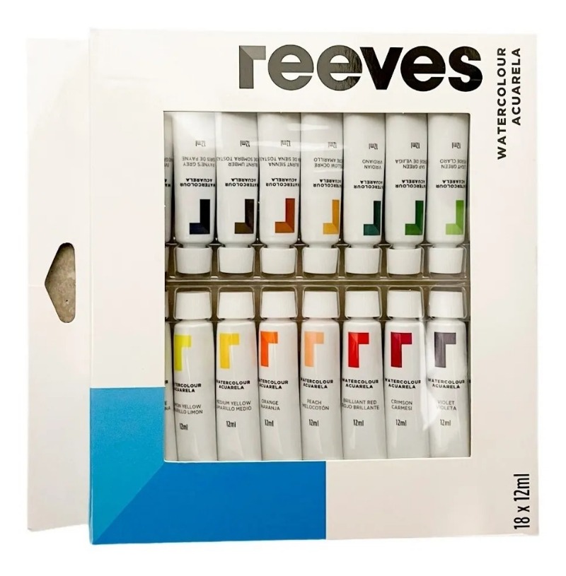 ACUARELAS POMOS x18u.REEVES