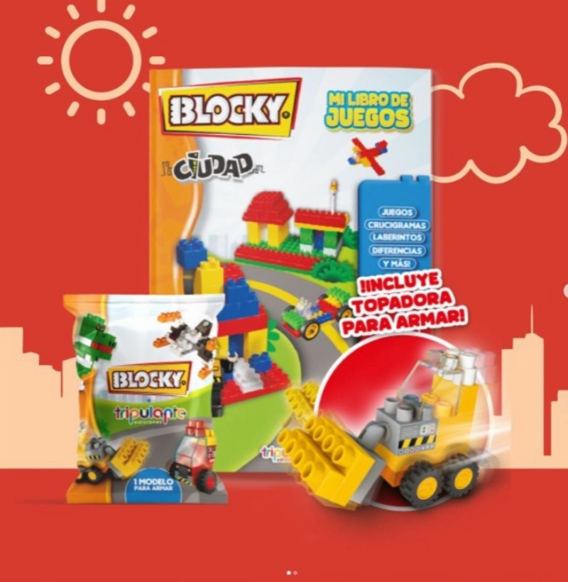 COL.BLOCKY LIBRO DE JUEGOS:CIUDAD