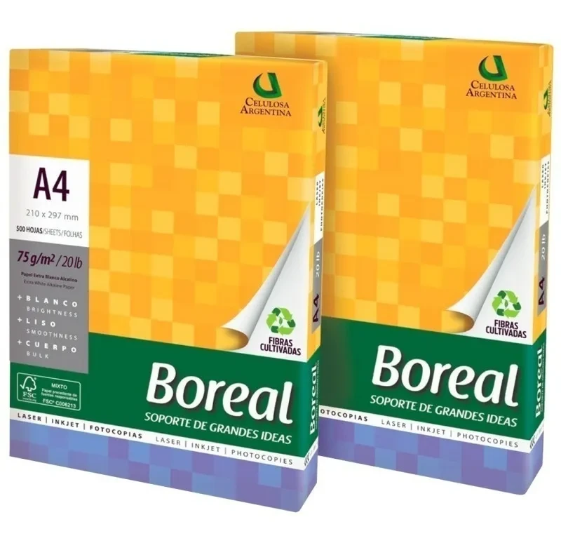 BOREAL*RESMA A4 75grs.