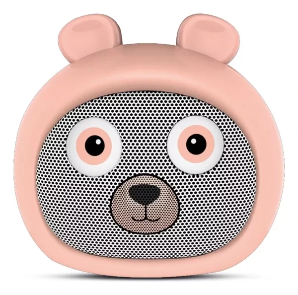 PARLANTE PETS! OSO ROSA  C/LUZ BLUETOOTH SOUL