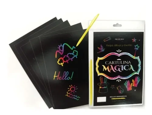 PAPEL MAGICO A4 SOBREx5hjs. C/LAPIZ