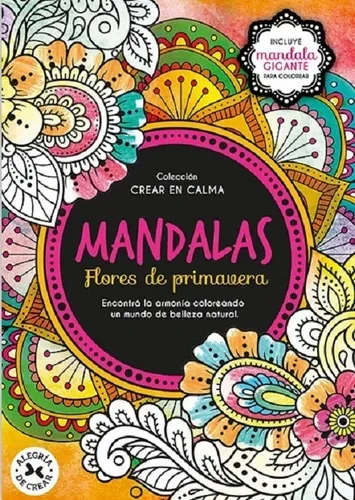 COL.COLOR Y RELAX:MANDALAS FLORES PRIMAVERA