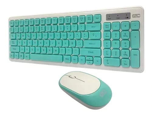 GTC COMBO TECLADO/MOUSE INAL. VERDE CBG-017